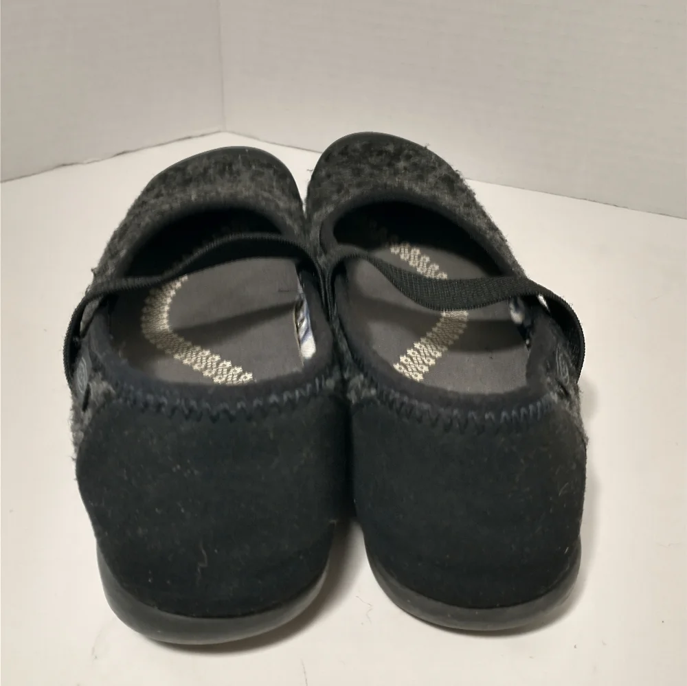 Keen Sienna MJ‎ Wool Shoe, Women's Size 7.5, Black And Gray, Mary Jane